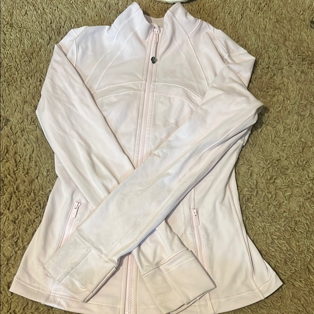 Lululemon Light Pink Zip-Up Jacket